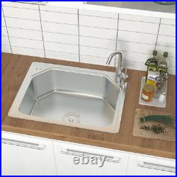 Stainless Steel Undermount Kitchen Sink Single Double Bowl & Drainer Waste Kit