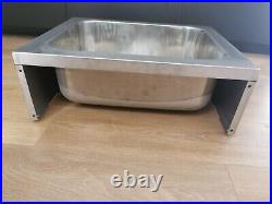 Stainless steel apron front single bowl Kitchen sink