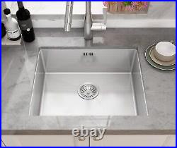 Undermount Kitchen Sink Single Bowl, 50x40cm