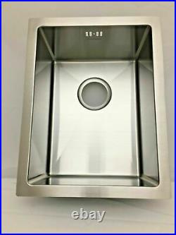 Undermount Kitchen Sink Single Bowl, High Quality, 1.2mm Thick, 340x440x200mm