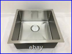 Undermount Kitchen Sink Single Bowl, High Quality, 1.2mm Thick, 440x440x200mm