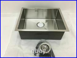 Undermount Kitchen Sink Single Bowl Stainless Steel, 1.2mm Thick, 440x440x200mm