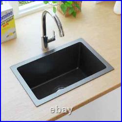 Undermount Kitchen Sink Waste Strainer Single Bowl Stainless Steel 3 mm Thick UK