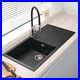 Vellamo-Horizon-Single-Bowl-Granite-Kitchen-Sink-Waste-Black-100x50cm-01-grpa